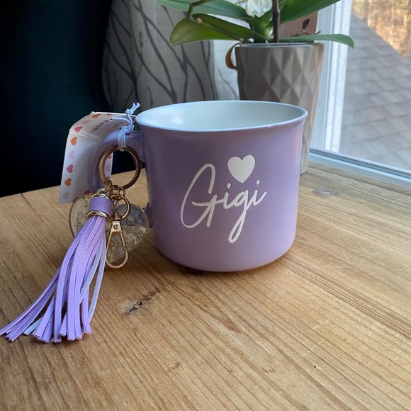 GIGI Mug for Gigi Mugs Purple Gigi Coffee Mug Gifts for Gigi Gift Keychain NEW - Picture 8 of 8